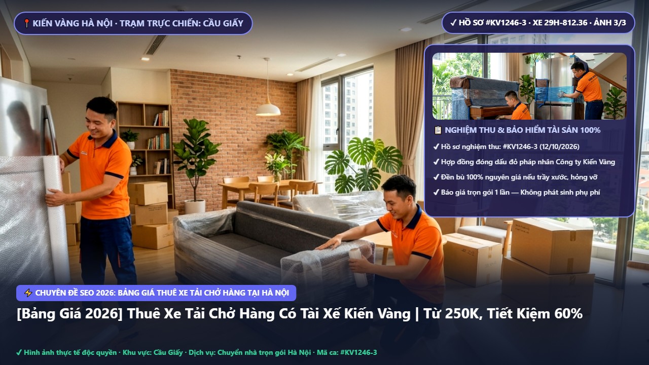 Khách hàng doanh nghiệp ký hợp đồng thuê xe tải Kiến Vàng