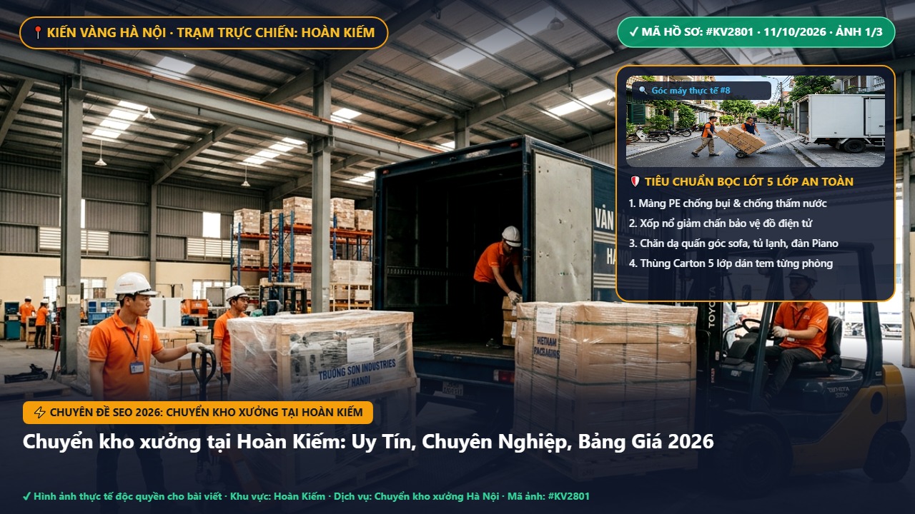 chuyển kho xưởng tại hoàn kiếm - Chuyển kho xưởng tại Hoàn Kiếm: Uy Tín, Chuyên Nghiệp, Bảng Giá 2026 | Kiến Vàng Hoàn Kiếm (Hình thực tế 1)