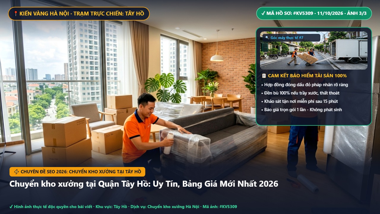 Hình ảnh thực tế nghiệm thu ca chuyển kho xưởng tại tây hồ tại Quận Tây Hồ Hà Nội - Công Ty Vận Chuyển Kiến Vàng Hà Nội
