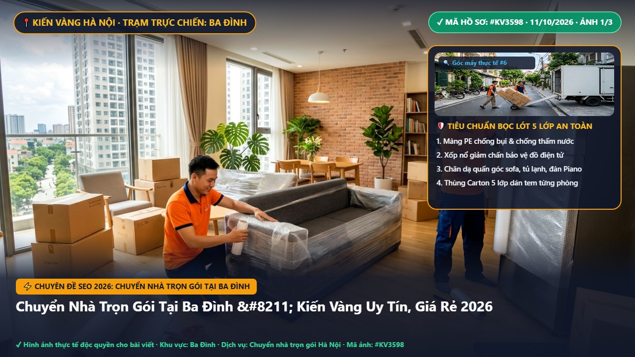 chuyển nhà trọn gói tại ba đình - Chuyển Nhà Trọn Gói Tại Ba Đình – Kiến Vàng Uy Tín, Giá Rẻ 2026 | Kiến Vàng Ba Đình (Hình thực tế 1)