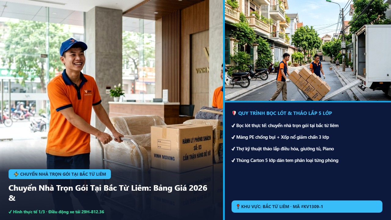 chuyển nhà trọn gói tại bắc từ liêm - Chuyển Nhà Trọn Gói Tại Bắc Từ Liêm: Bảng Giá 2026 & Uy Tín Số 1 | Kiến Vàng Bắc Từ Liêm (Hình thực tế 1)