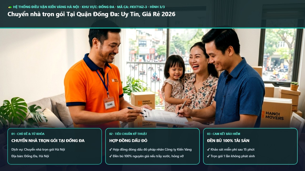 Hình ảnh thực tế nghiệm thu ca chuyển nhà trọn gói tại đống đa tại Quận Đống Đa Hà Nội - Công Ty Vận Chuyển Kiến Vàng Hà Nội