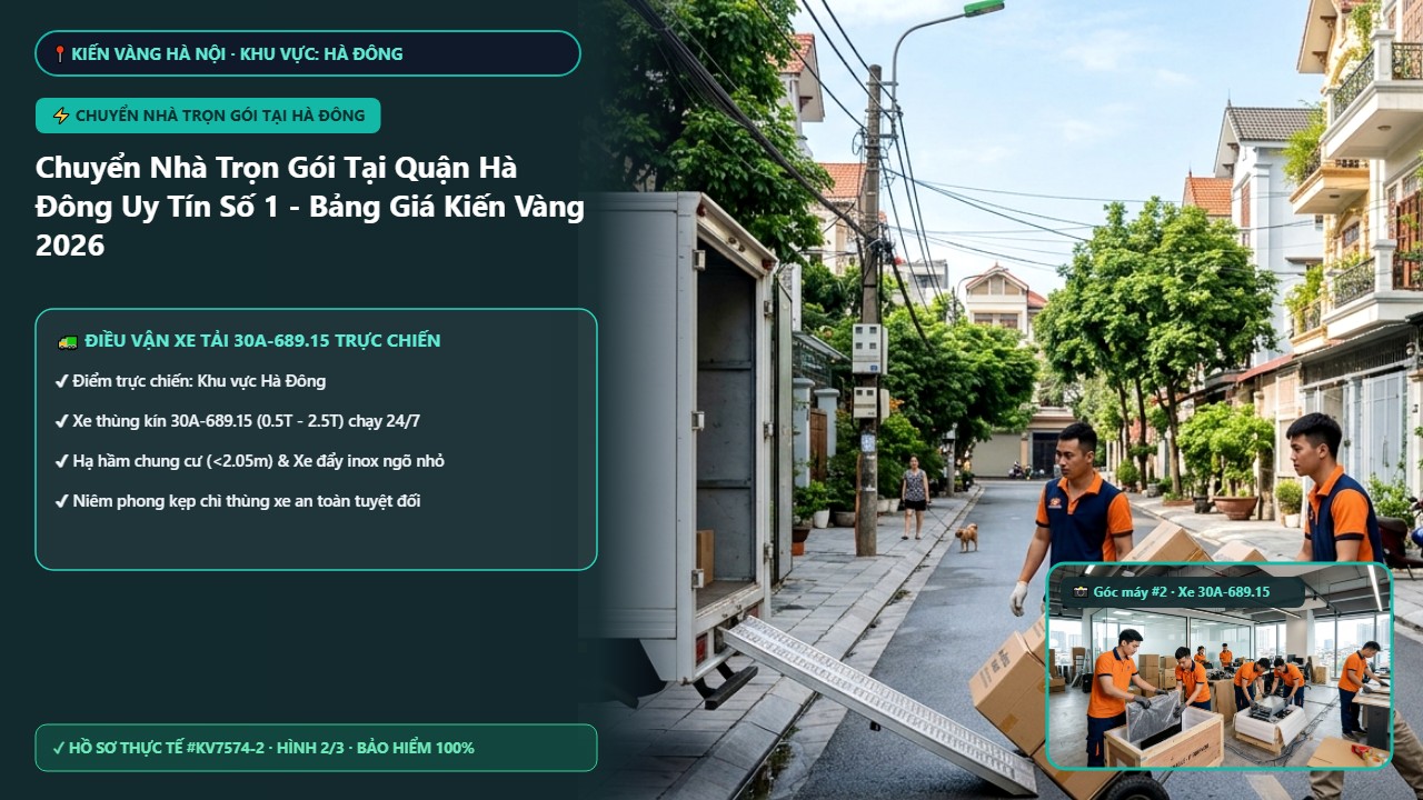 chuyển nhà trọn gói tại hà đông - Chuyển Nhà Trọn Gói Tại Quận Hà Đông Uy Tín Số 1 - Bảng Giá Kiến Vàng 2026 | Kiến Vàng Hà Đông (Hình thực tế 2)