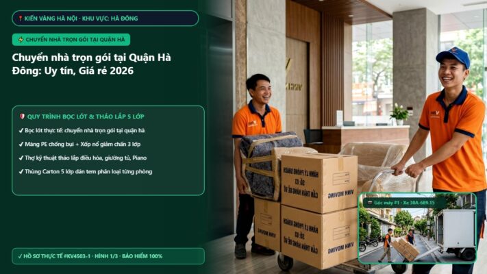 chuyển nhà trọn gói tại quận hà - Chuyển nhà trọn gói tại Quận Hà Đông: Uy tín, Giá rẻ 2026 | Kiến Vàng Hà Đông (Hình thực tế 1 - Mã #KV4503-1)