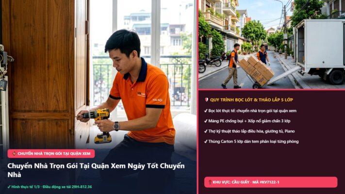 chuyển nhà trọn gói tại quận xem - Chuyển Nhà Trọn Gói Tại Quận Xem Ngày Tốt Chuyển Nhà & Nhập Trạch Văn Phòng Uy Tín Số 1 Hà Nội – Bảng Giá 2026 | Kiến Vàng Cầu Giấy (Hình thực tế 1 - Mã #KV7122-1)