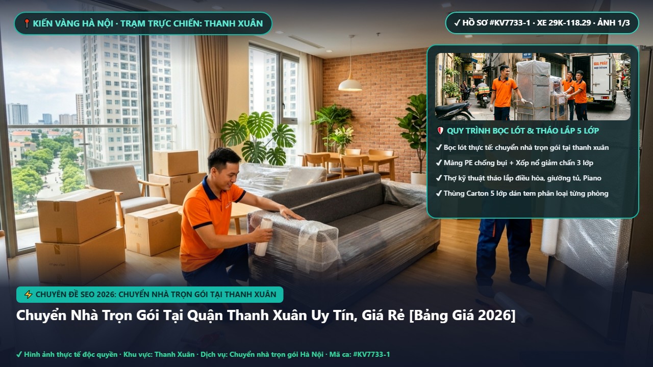 chuyển nhà trọn gói tại thanh xuân - Chuyển Nhà Trọn Gói Tại Quận Thanh Xuân Uy Tín, Giá Rẻ [Bảng Giá 2026] | Kiến Vàng Thanh Xuân (Hình thực tế 1)