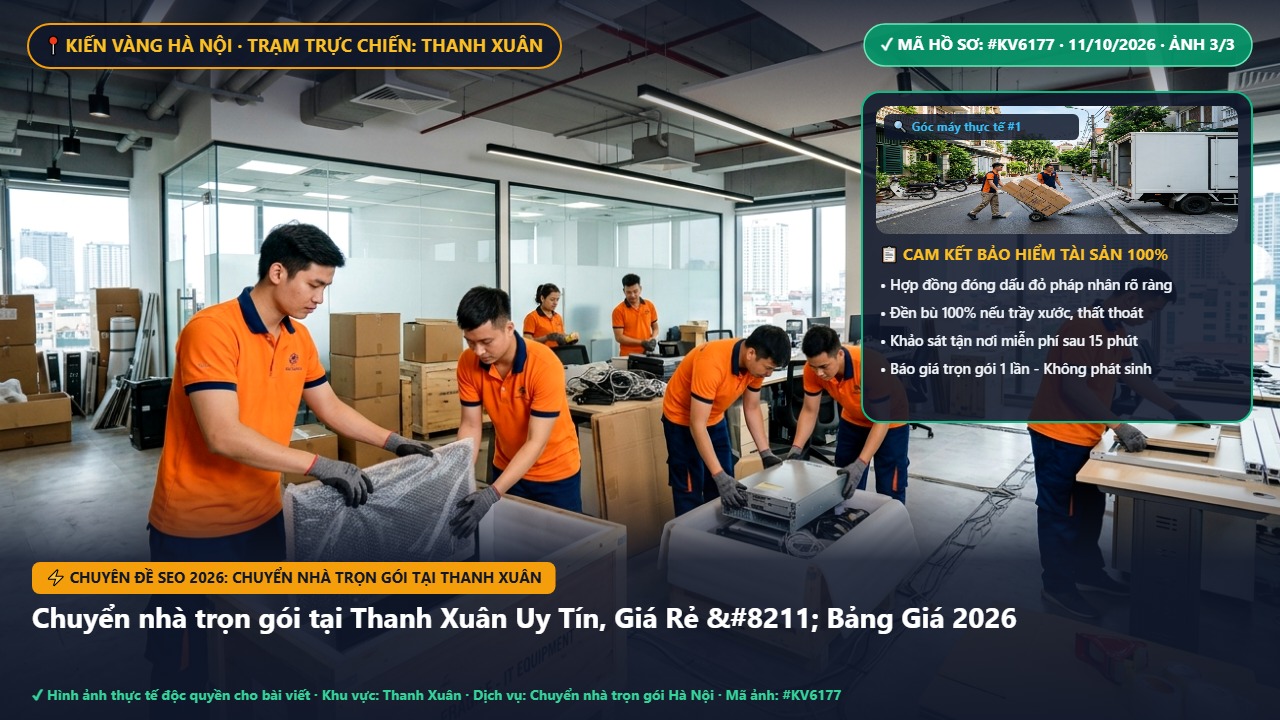 Hình ảnh thực tế nghiệm thu ca chuyển nhà trọn gói tại thanh xuân tại Quận Thanh Xuân Hà Nội - Công Ty Vận Chuyển Kiến Vàng Hà Nội