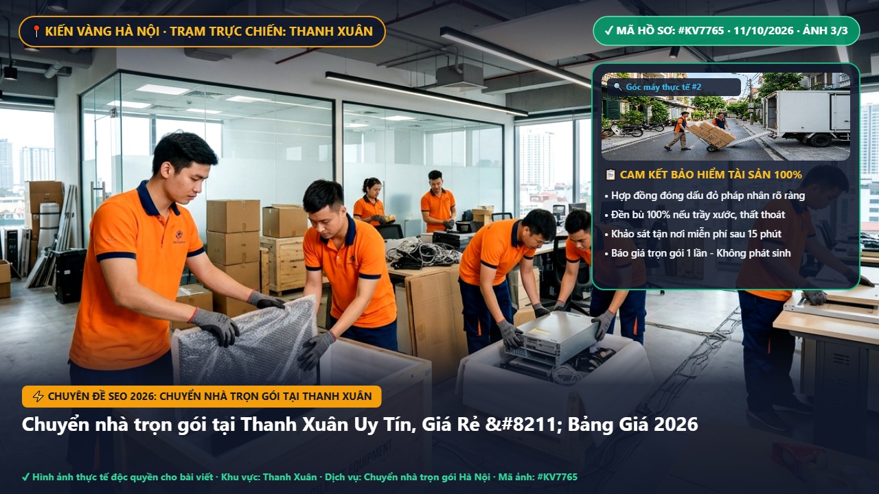 Hình ảnh thực tế nghiệm thu ca chuyển nhà trọn gói tại thanh xuân tại Quận Thanh Xuân Hà Nội - Công Ty Vận Chuyển Kiến Vàng Hà Nội