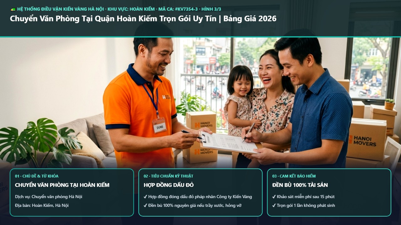 Hình ảnh thực tế nghiệm thu ca chuyển văn phòng tại hoàn kiếm tại Quận Hoàn Kiếm Hà Nội - Công Ty Vận Chuyển Kiến Vàng Hà Nội