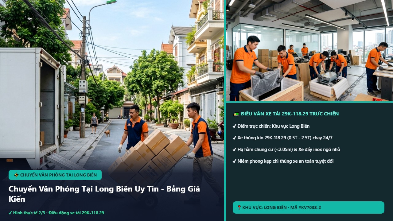 chuyển văn phòng tại long biên - Chuyển Văn Phòng Tại Long Biên Uy Tín - Bảng Giá Kiến Vàng 2026 | Kiến Vàng Long Biên (Hình thực tế 2)