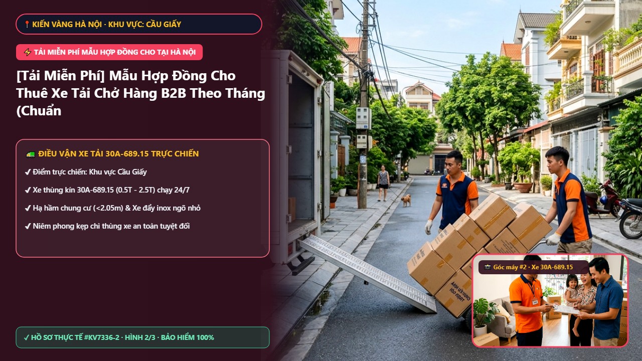 tải miễn phí mẫu hợp đồng cho tại Hà Nội - [Tải Miễn Phí] Mẫu Hợp Đồng Cho Thuê Xe Tải Chở Hàng B2B Theo Tháng (Chuẩn Pháp Lý 2026) | Kiến Vàng Cầu Giấy (Hình thực tế 2)
